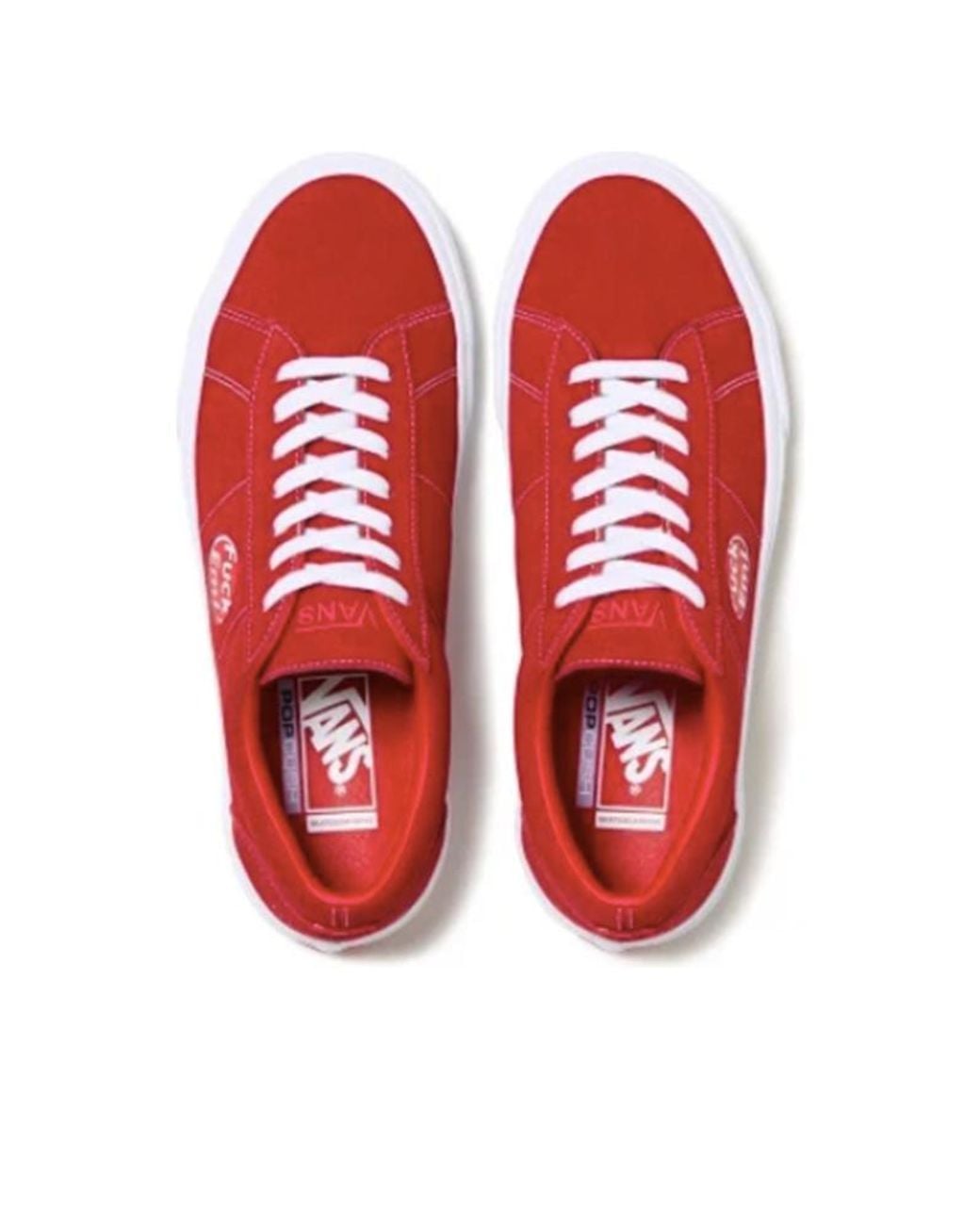 Vans Red X Supreme Skate Sid 'F*Ck 'Em Pack' for men