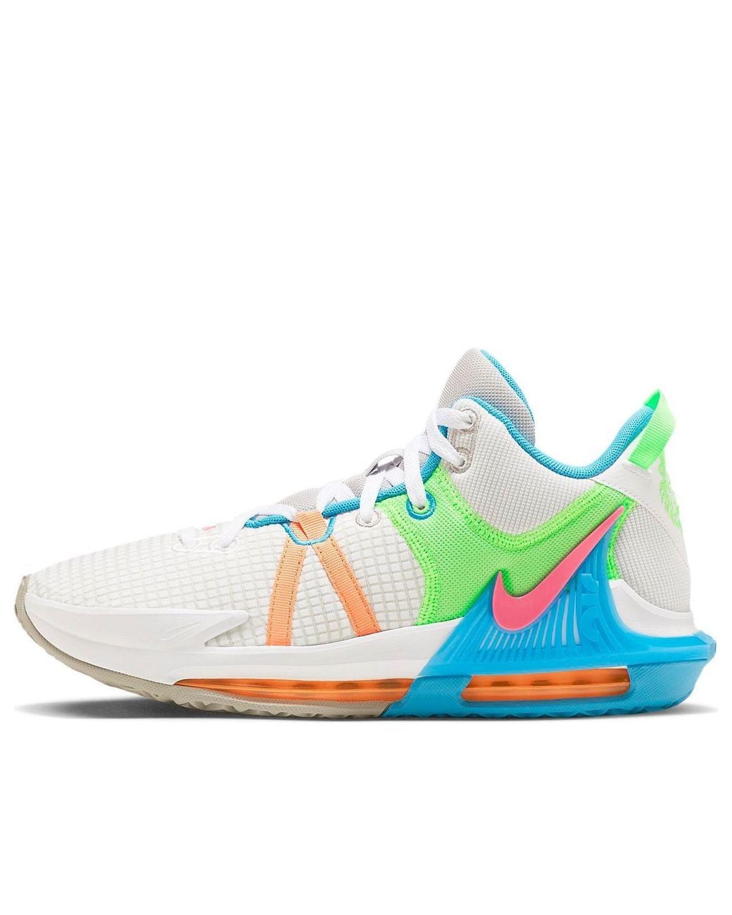 Nike Blue Lebron Witness 7 Basketball Shoes for men