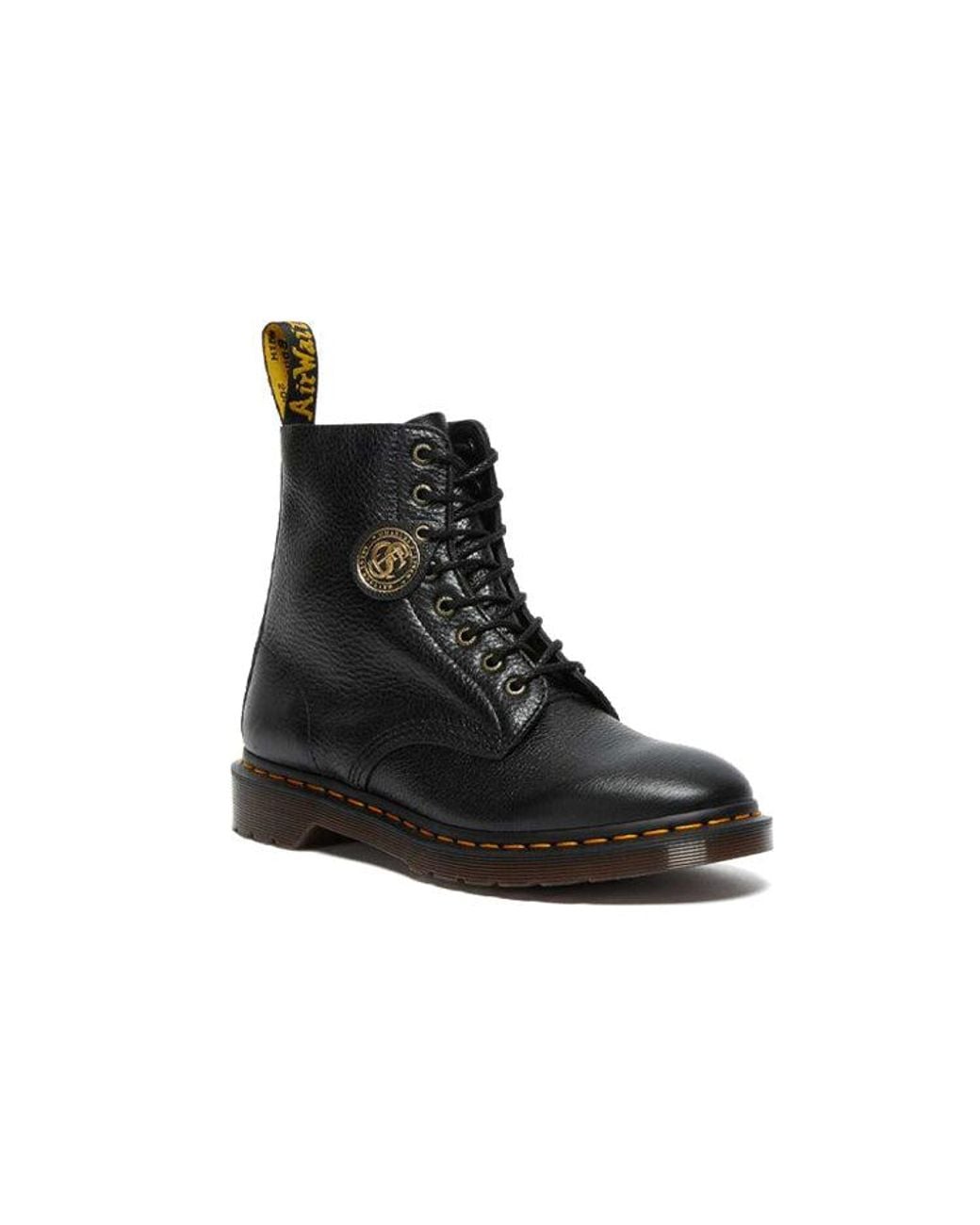 Dr. Martens Black 1460 Pascal Leather Ankle Boots