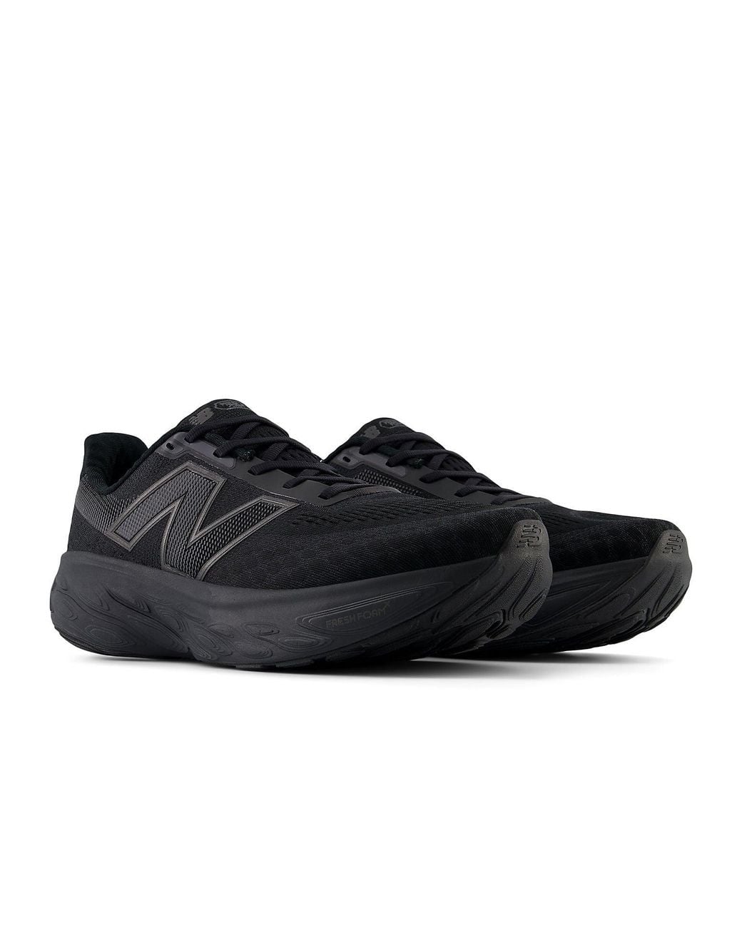 New Balance Black Fresh Foam X 1080 V14 Metallic Phantom' for men