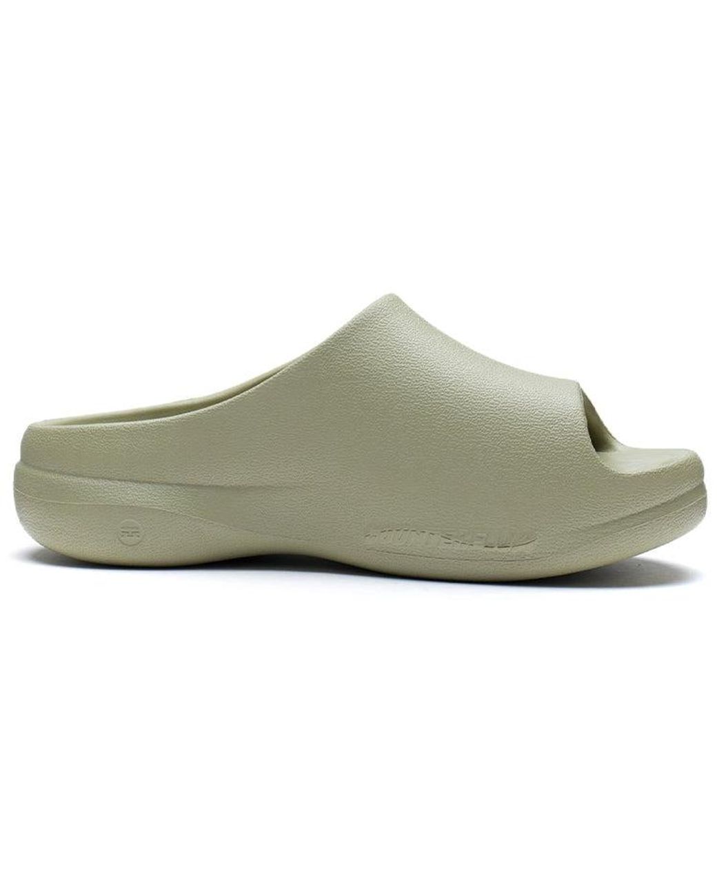 Li-ning Green Counterflow Shock Absorption Sports Slippers for men