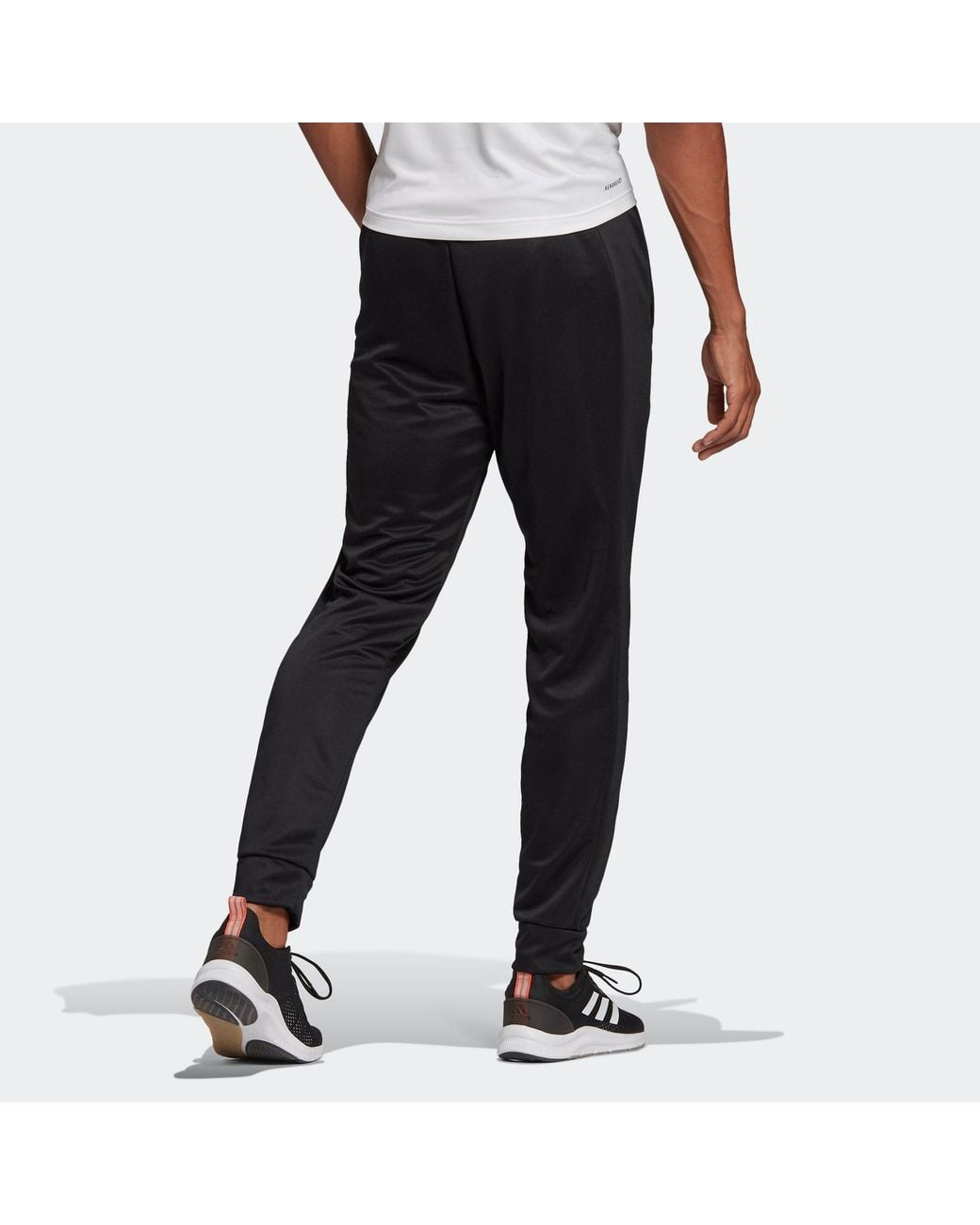 Adidas Black M Sl Kt C T Sports Knit Long Pants for men