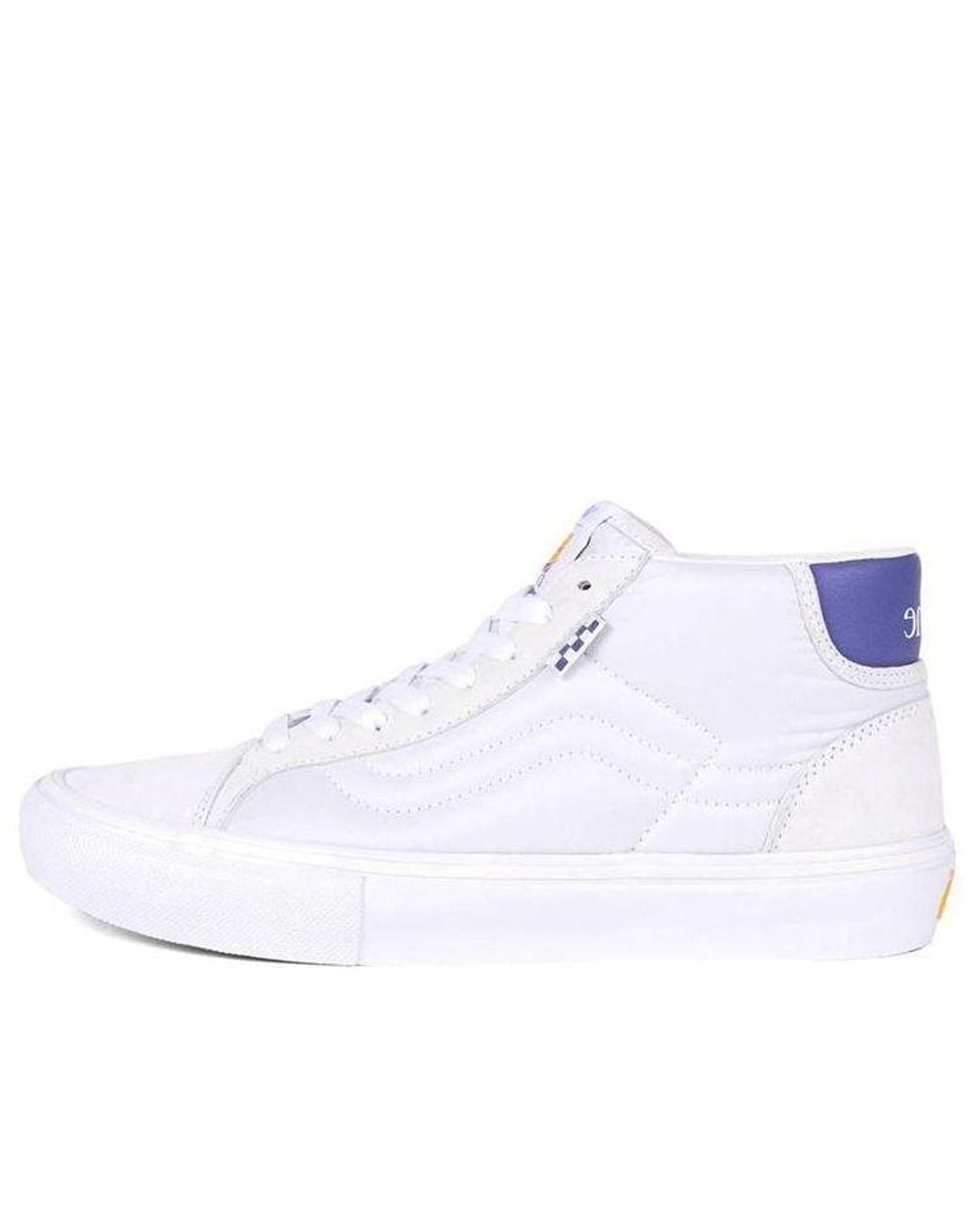 Vans White Dime X Skate Mid Skool Ltd 'Off' for men