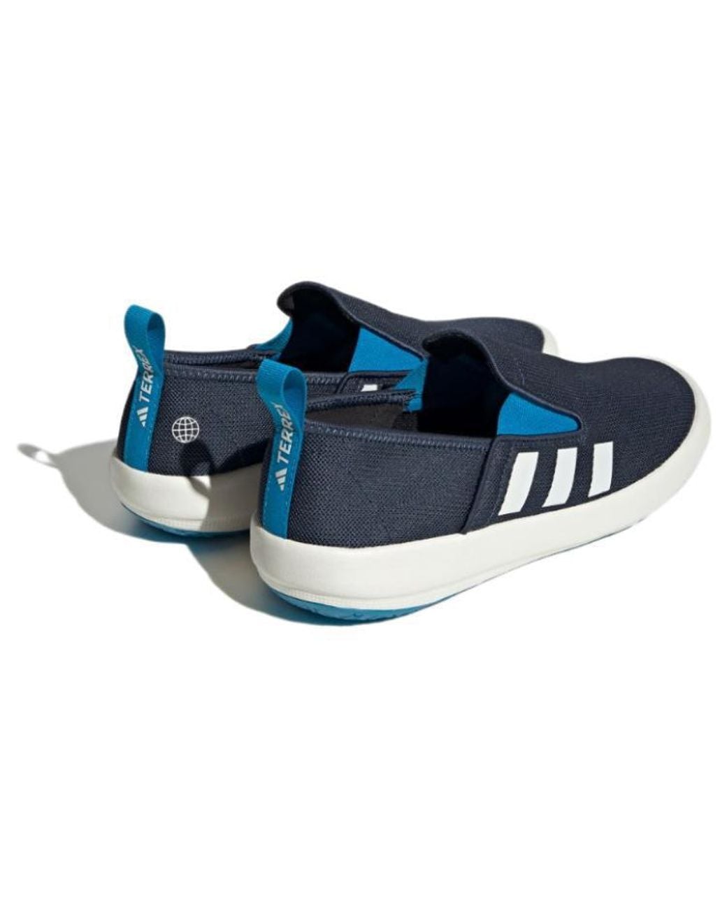 Adidas Blue Terrex Boat Slip-On Shoes for men