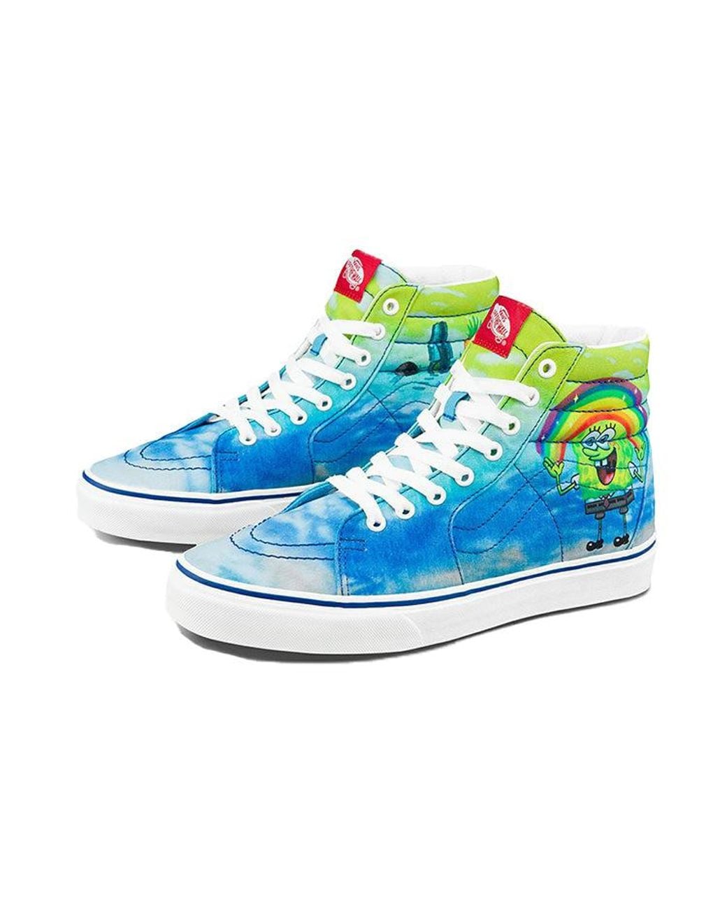 Vans Blue Spongebob Squarepants X Sk8-Hi 38 Dx 'Imaginaaation' for men