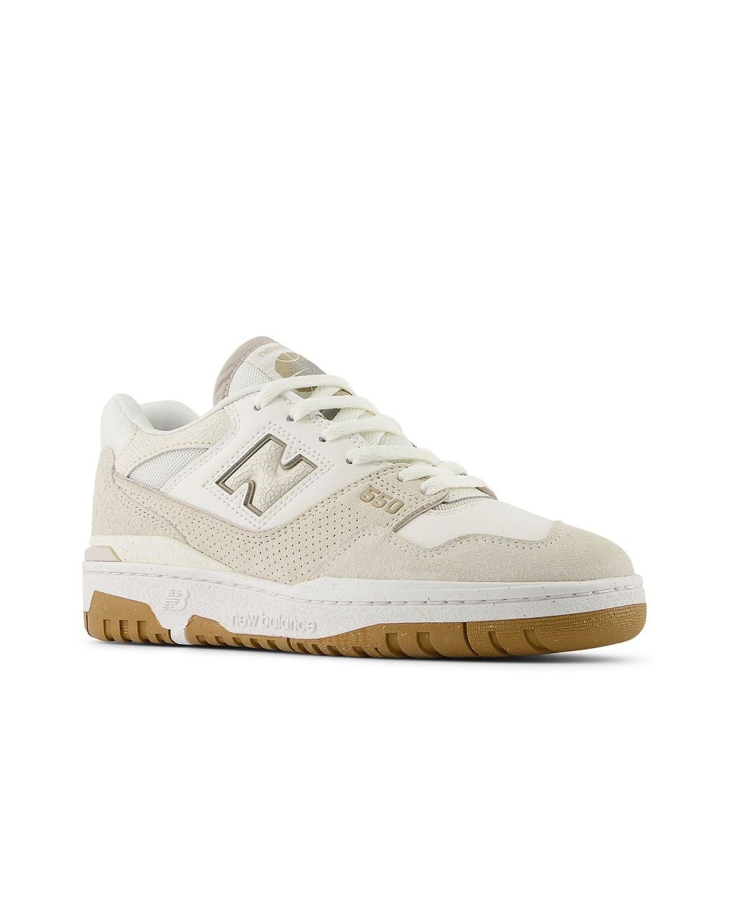 New Balance White (Wmns) 550 Gum'