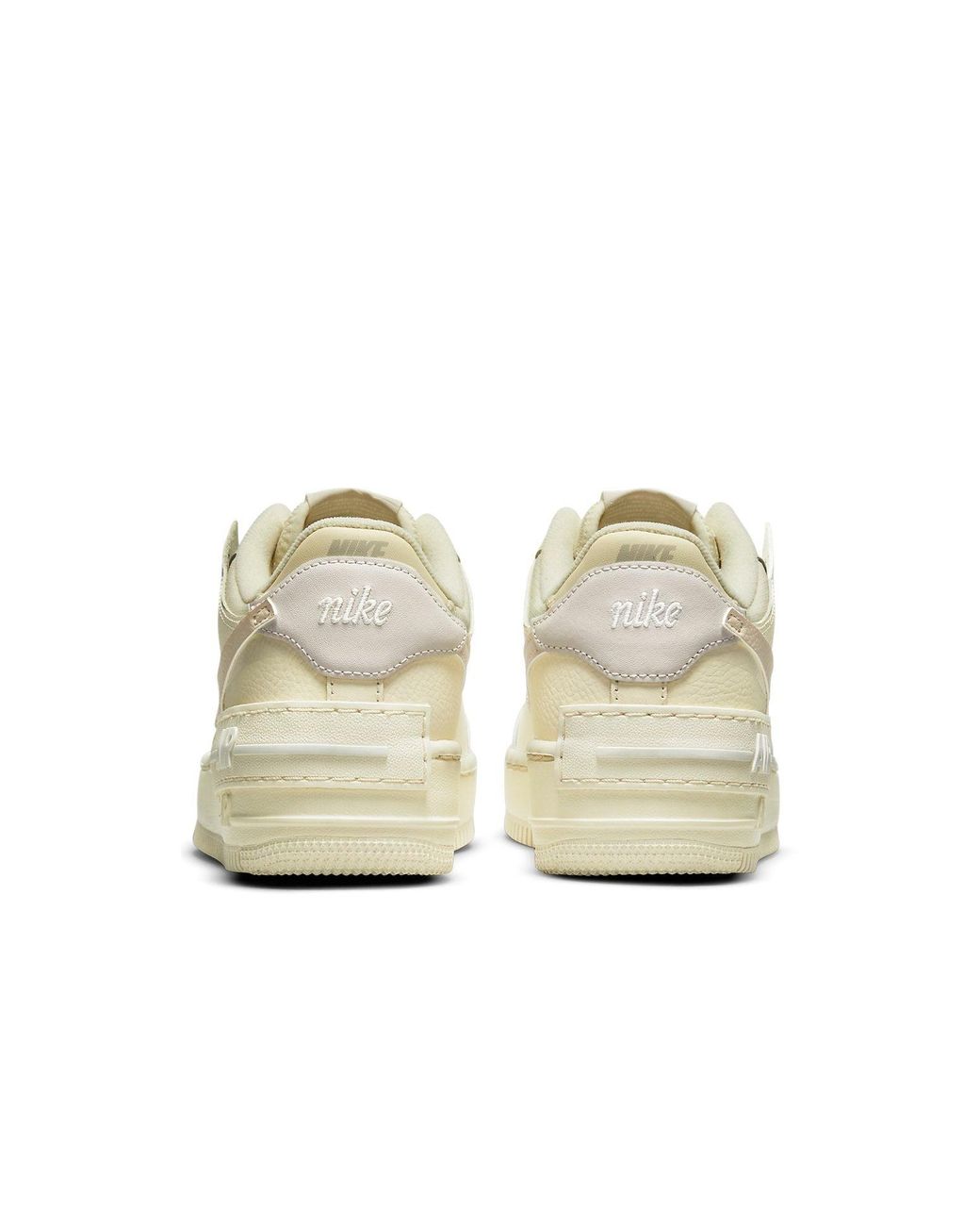 Nike White (Wmns) Air Force 1 Shadow 'Coconut Milk'