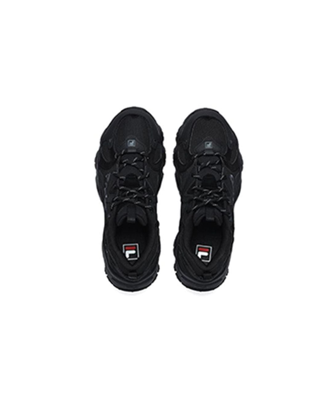 Fila Black Fluid 4 Sneakers 'Core' for men