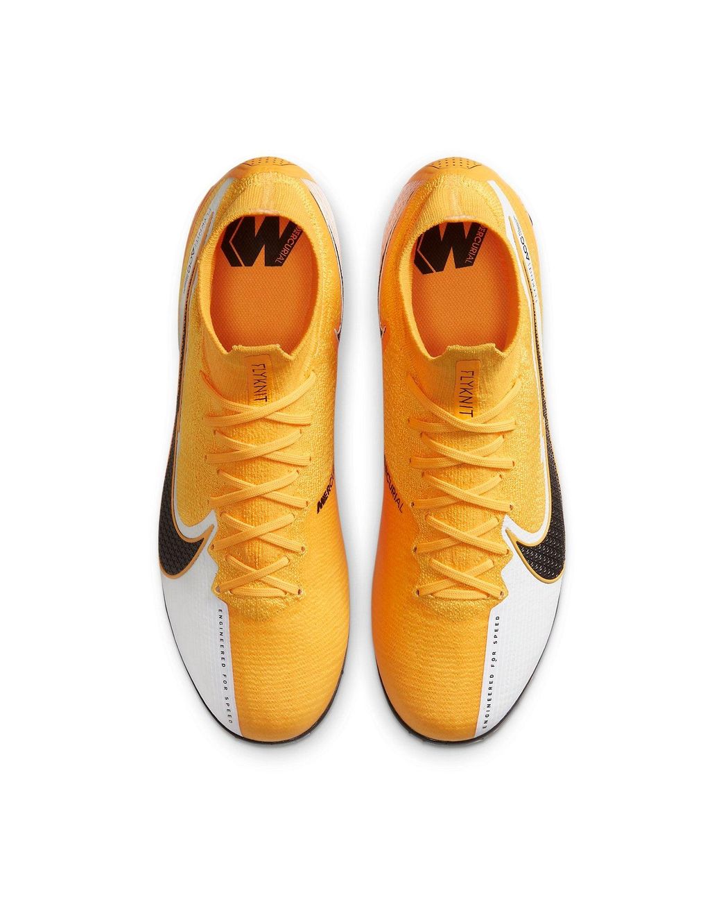 Nike Yellow Mercurial Superfly 7 Elite Turf 'Laser' for men