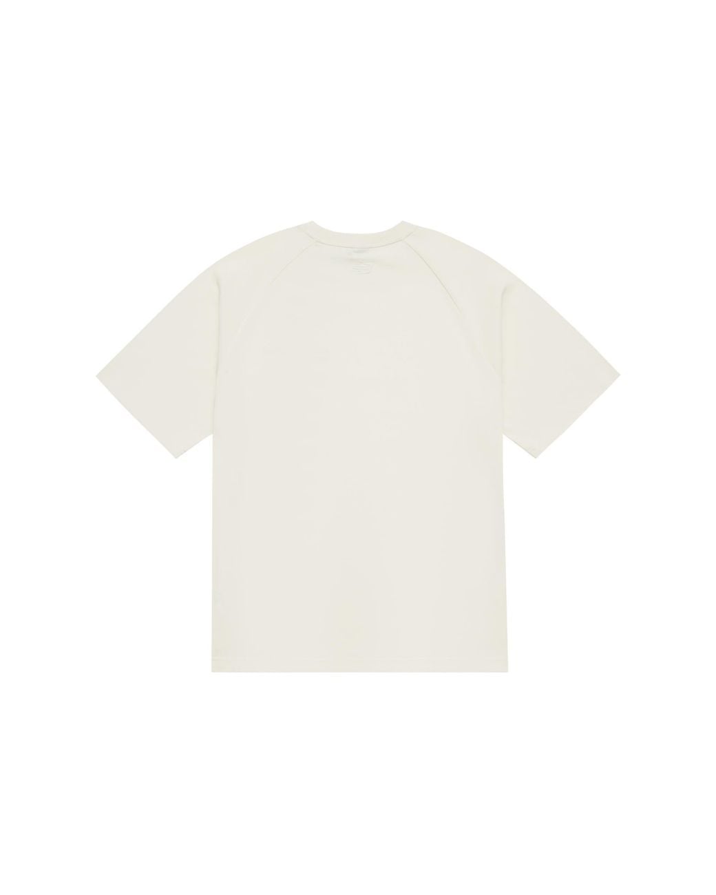 New Balance White Wordmark Logo T-Shirt