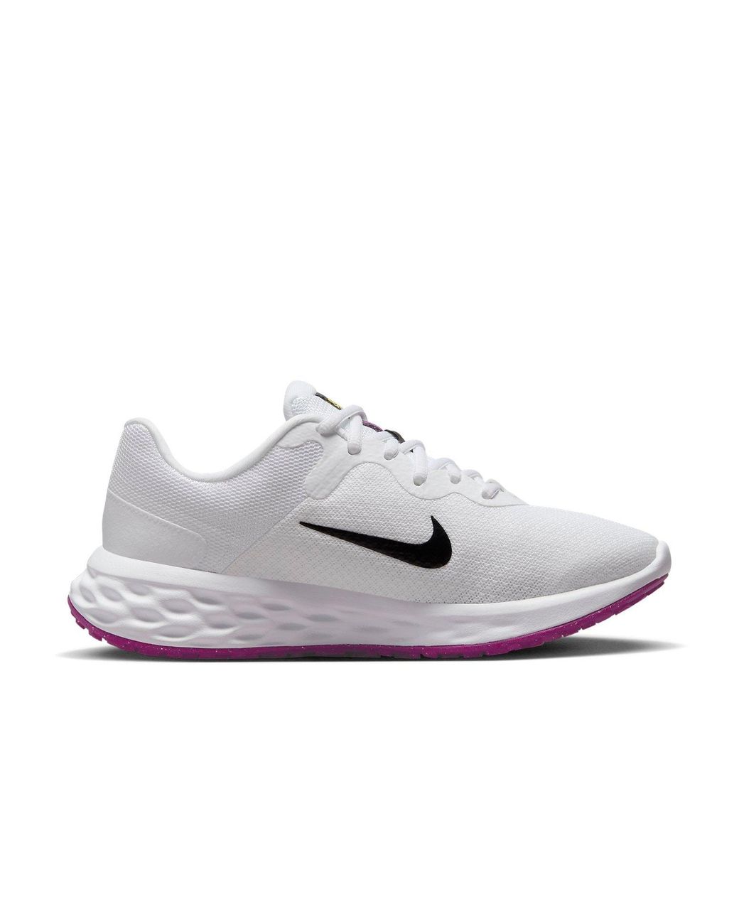 Nike White (Wmns) Revolution 6 Next Nature Vivid Sulphur'