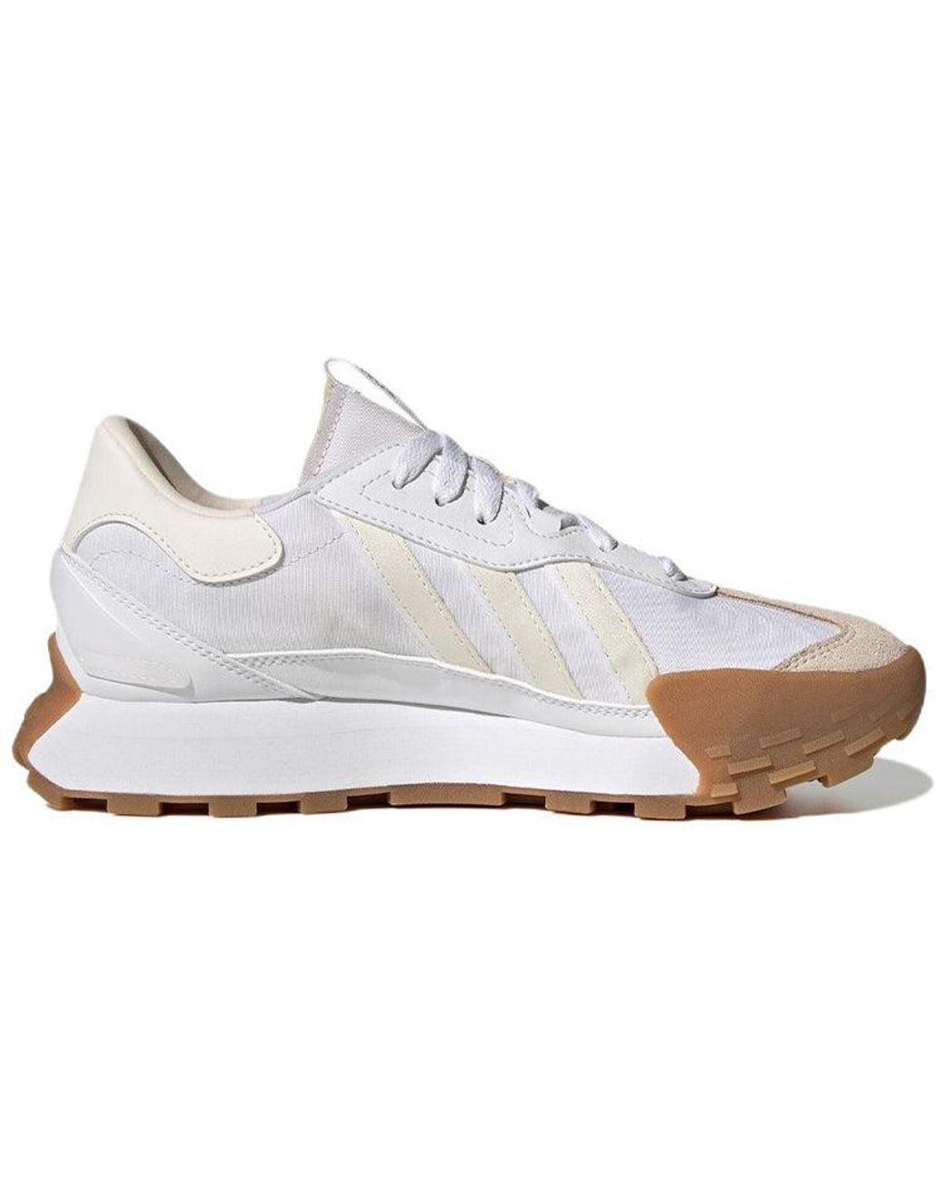 Adidas White Futro Mixr Gum' for men