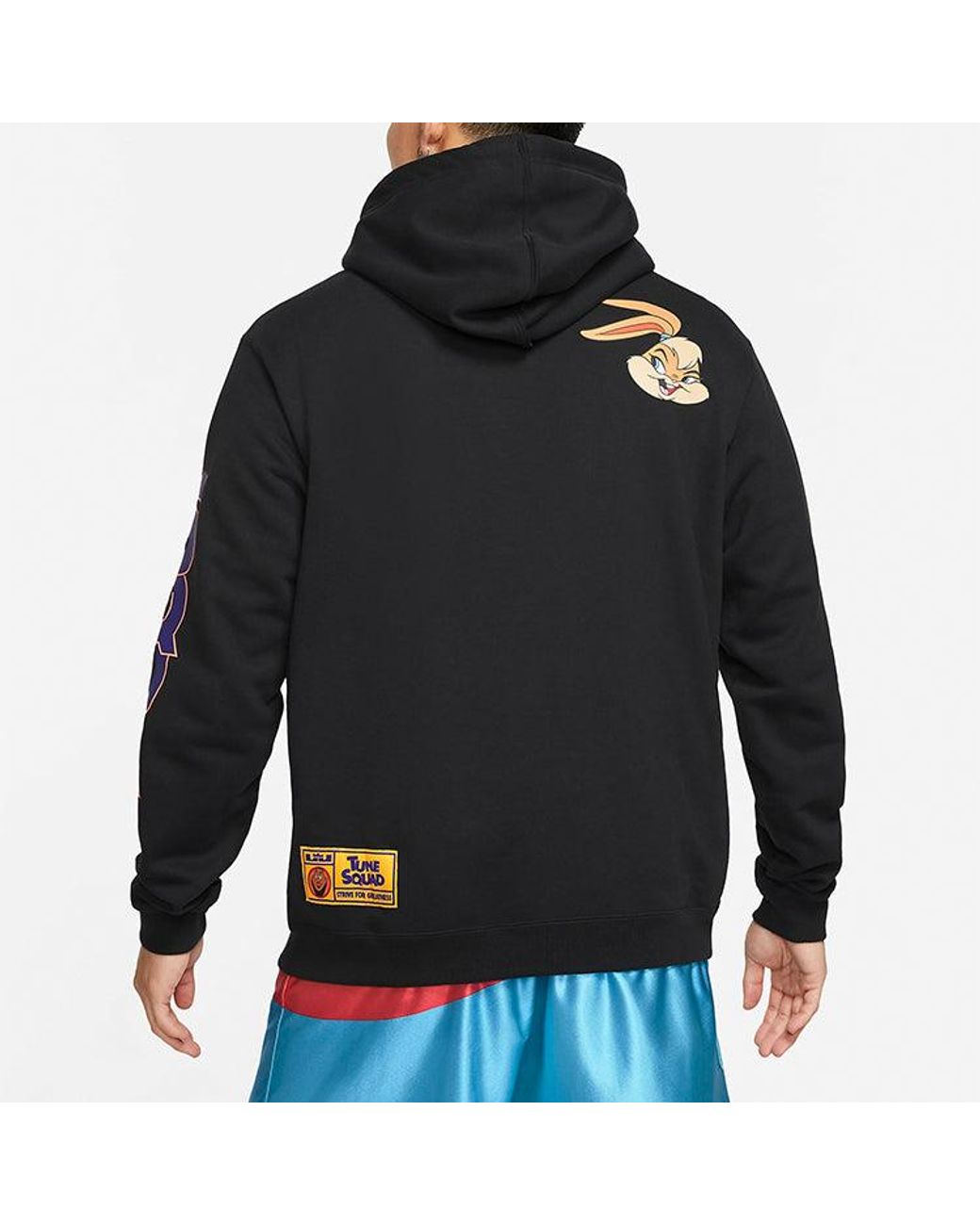 Nike Blue Lebron Hoodie X Space Jam A New Legacy Hoodie for men