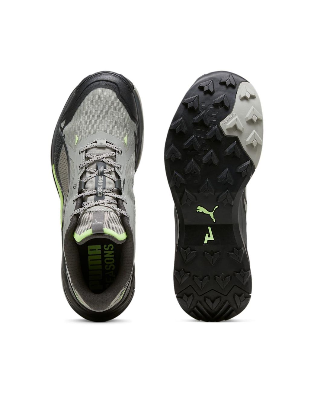 PUMA Black Explore Nitro 2 'Seasons Smokey' for men
