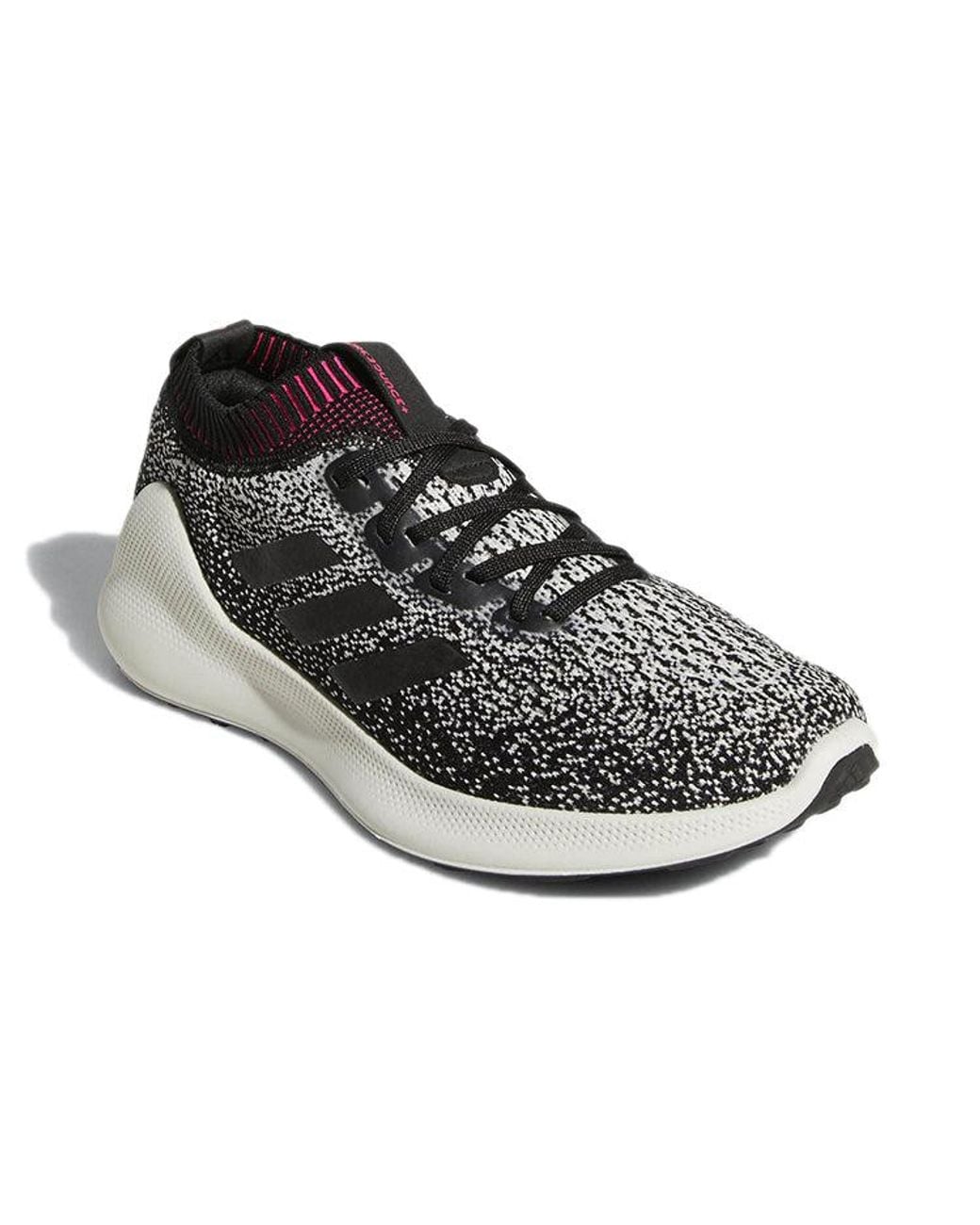 Adidas Black (Wmns) Purebounce+ 'Core Chalk'