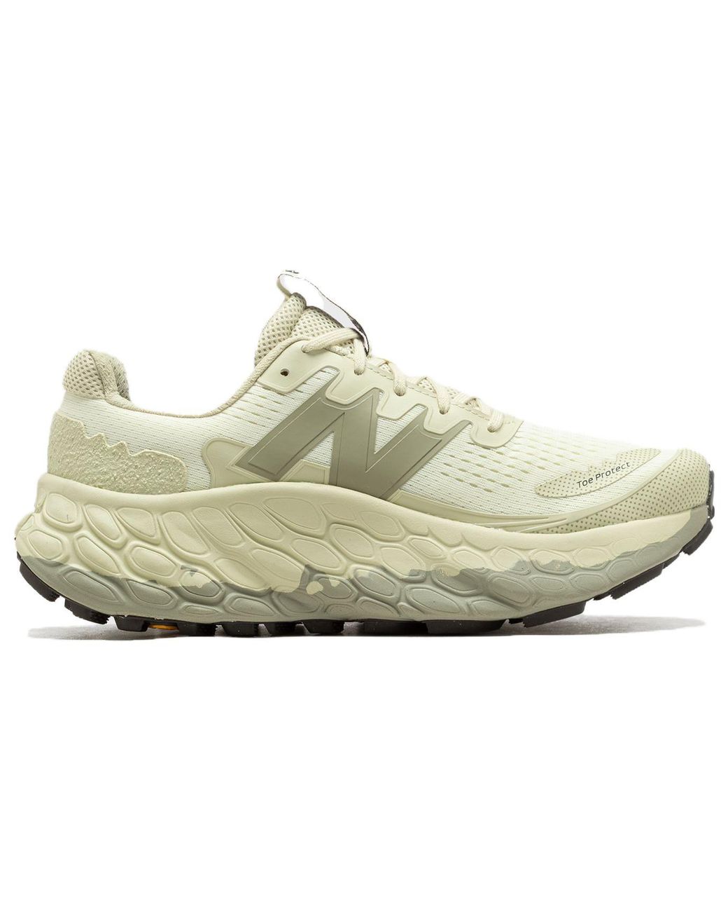 New Balance White Fresh Foam More Trail V3 'Pistachio Butter' for men