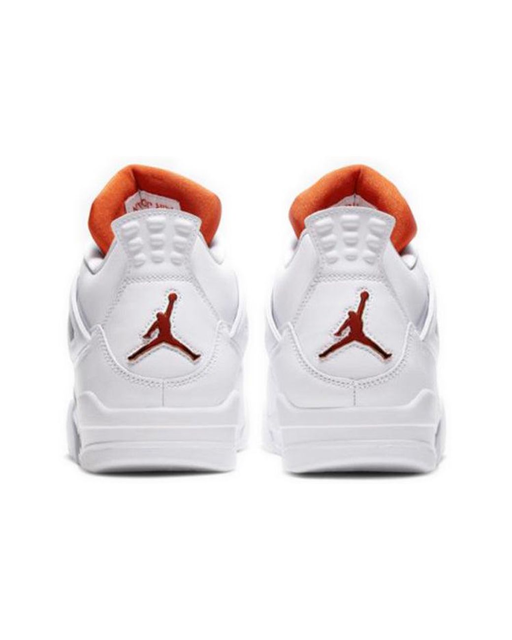 Nike White 4 Retro Metallic' for men