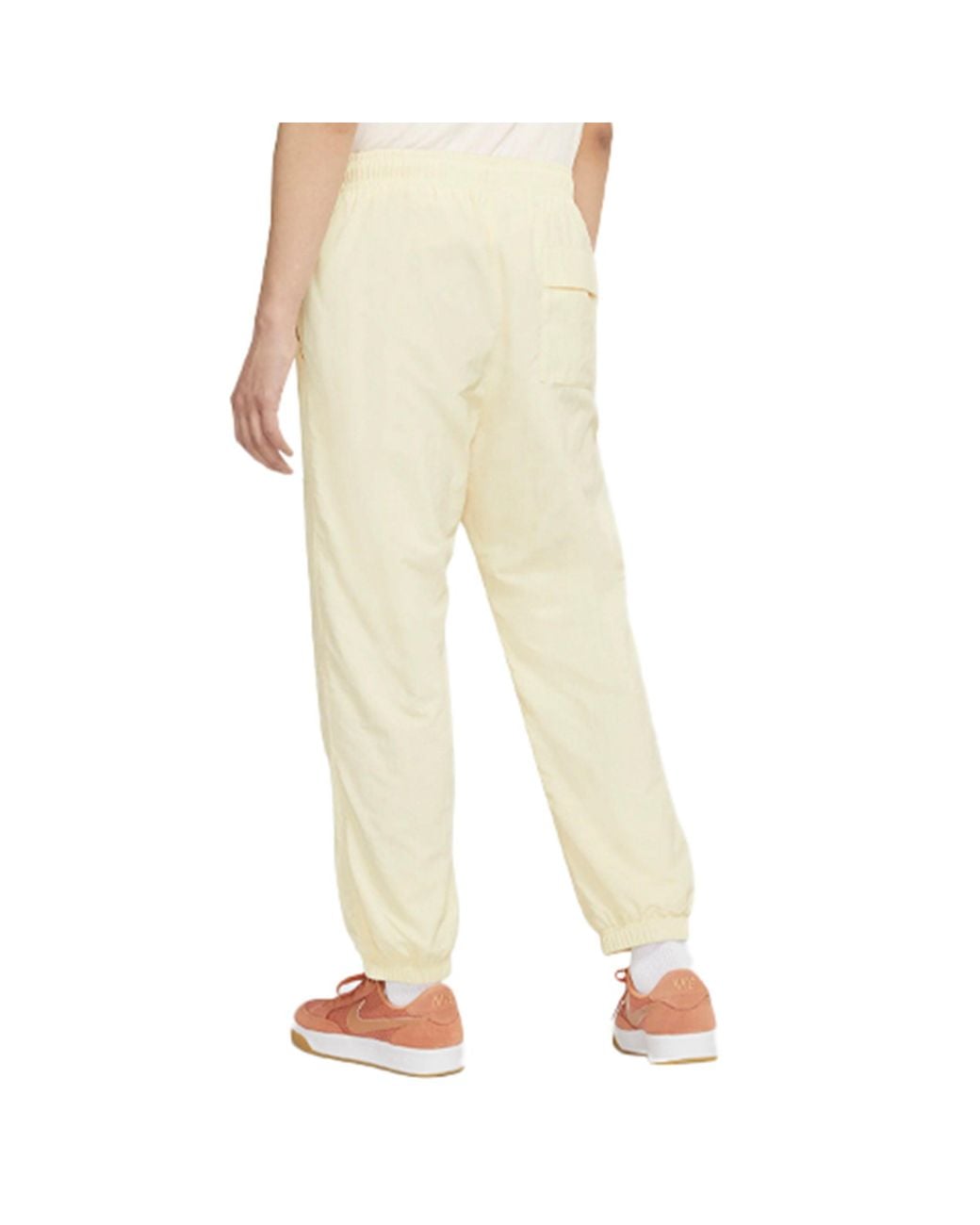 Nike Natural Logo Pattern Loose Bundle Feet Sports Pants/Trousers/Joggers for men