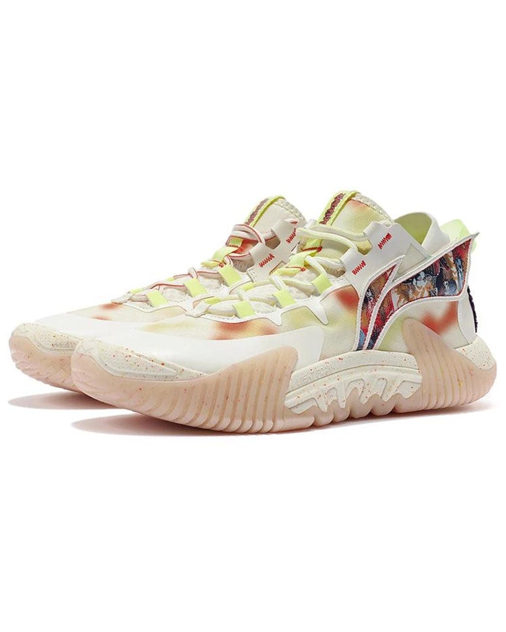 Li-ning White Badfive 2 Low 'Vanilla' for men