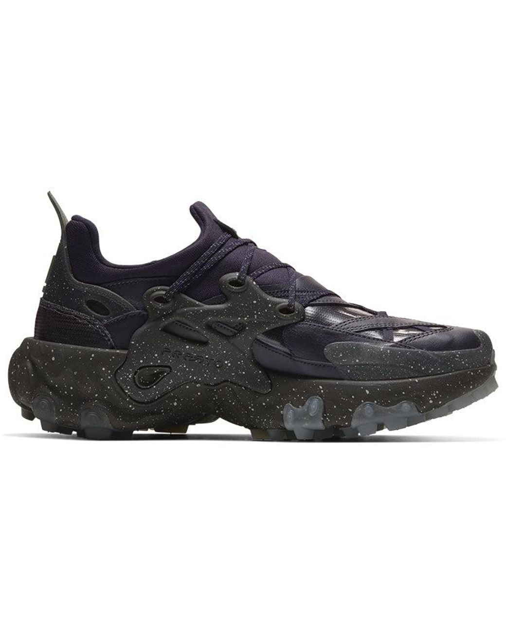 Nike Black Undercover X React Presto 'Mahogany' for men