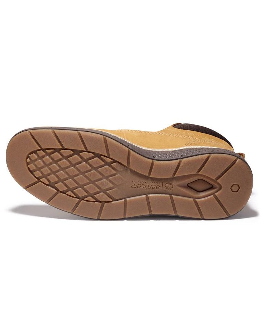 Timberland Brown Cross Mark Chukka Boots 'Wheat' for men