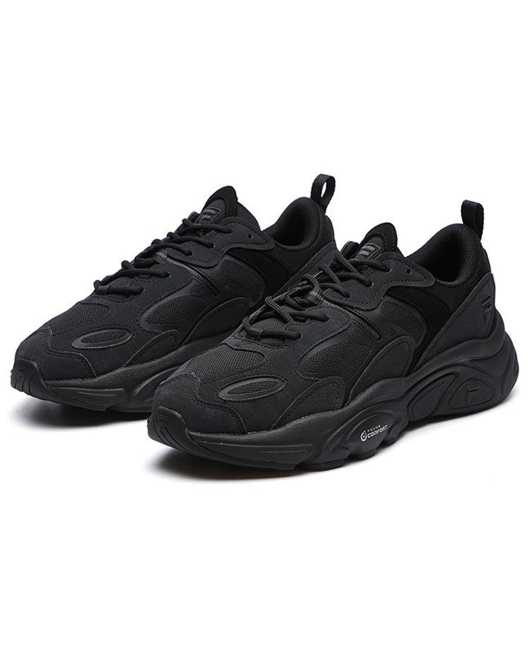 Fila Black Mars 2 Low-Top Running Shoes