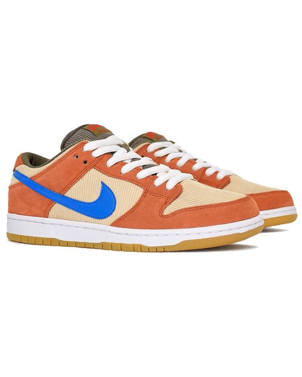 Nike Blue Sb Dunk Low Pro 'Corduroy' for men