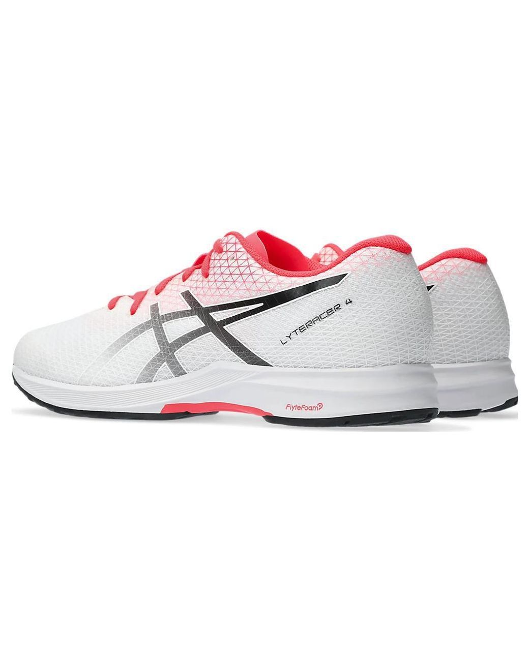 Asics White Lyteracer 4 Diva' for men
