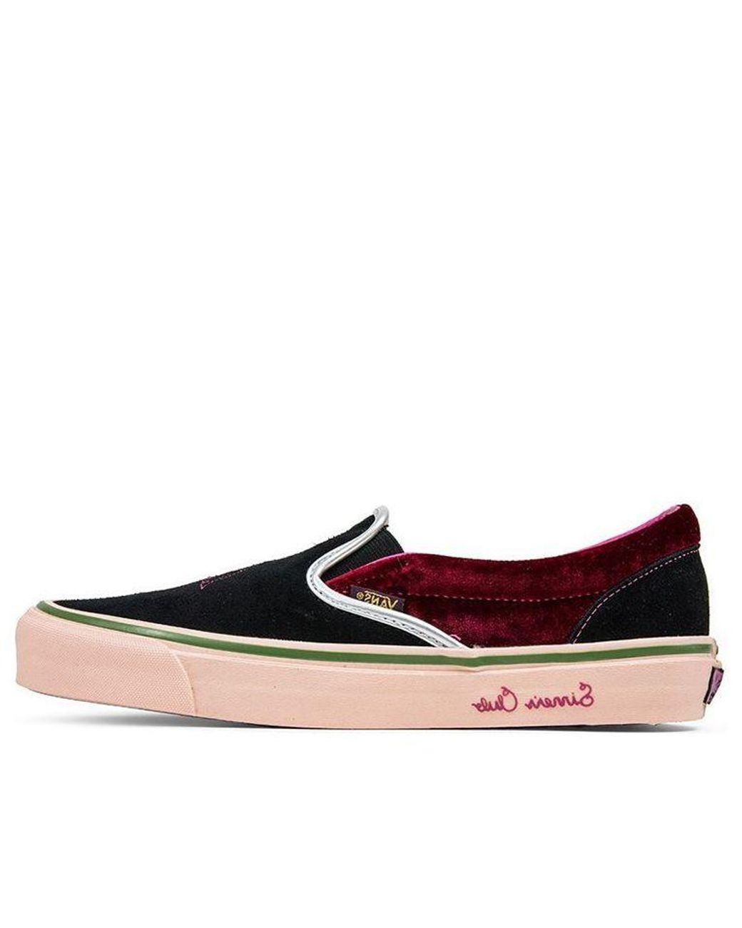 Vans Feature X Classic Slip-on 'sinners Club' in Black for Men | Lyst
