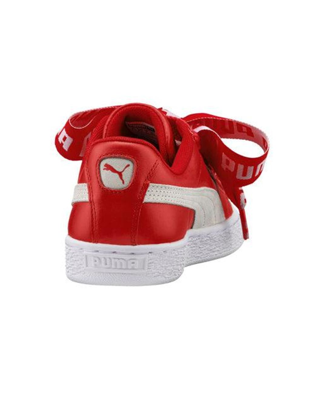 PUMA Red (Wmns) Basket Heart De