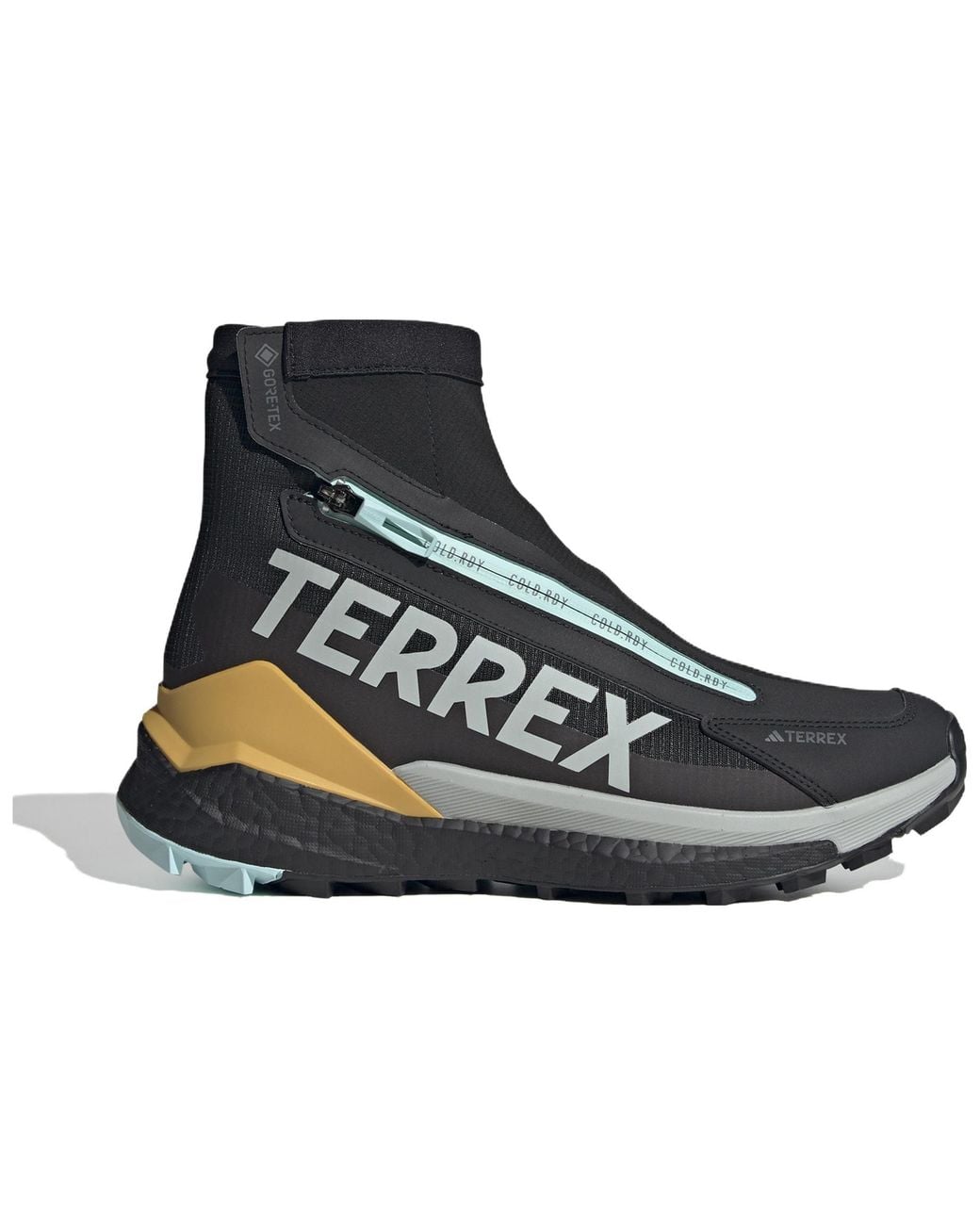 Adidas Black Terrex Free Hiker 2 Cold.Rdy Semi Flash Aqua' for men