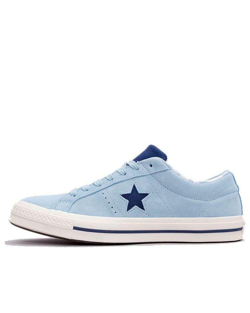 Converse Blue One Star Suede 'Tropical Feet' for men