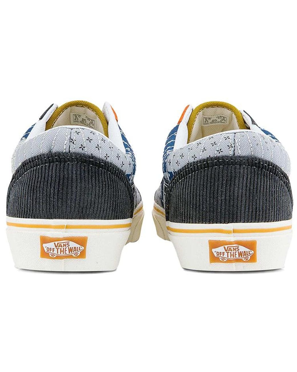 Vans Blue Old Skool 'Quilted Bandana' for men