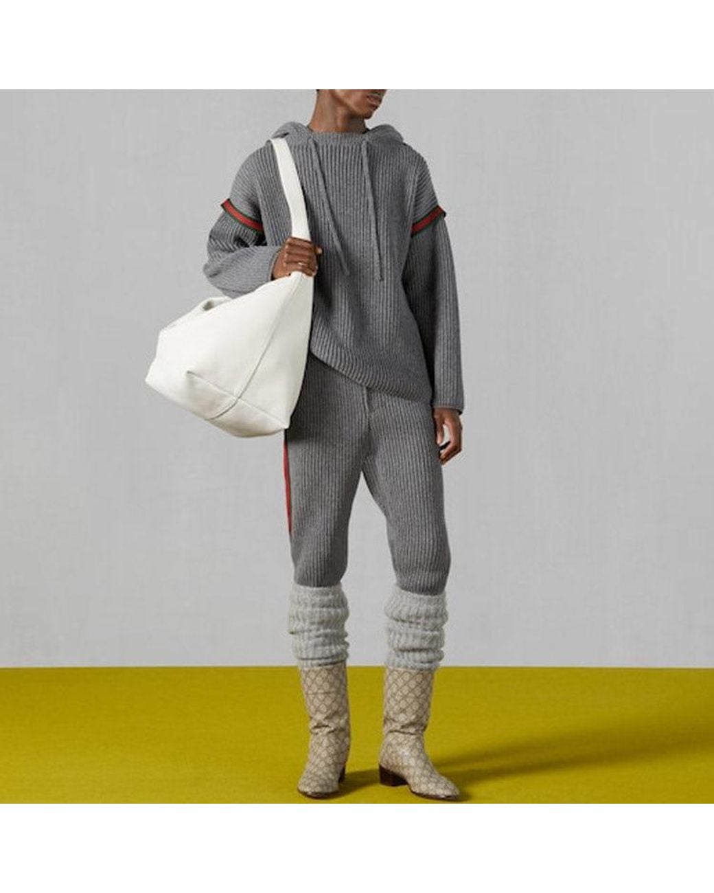 Gucci Gray Hoodies for men