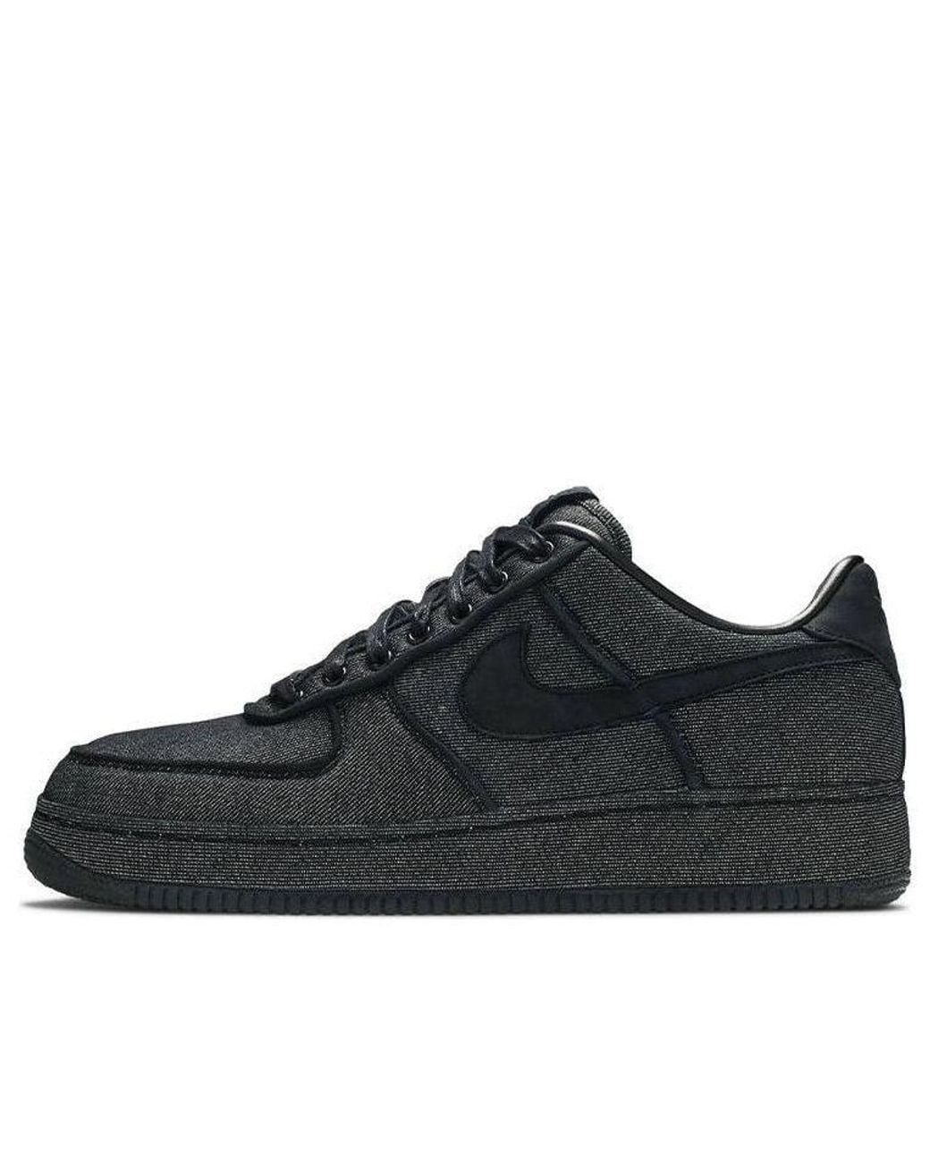 Nike Black Air Force 1 Low Premium '08 Qs 'Pearl Collection' for men
