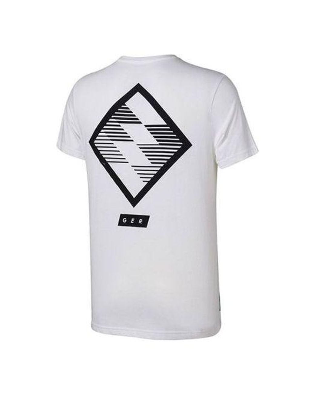 Adidas White Dfb German Football Association 18/19 T-Shirt for men