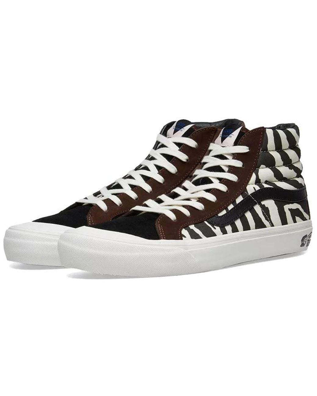 Vans Black Taka Hayashi X Style 138 Lx 'Zebra' for men