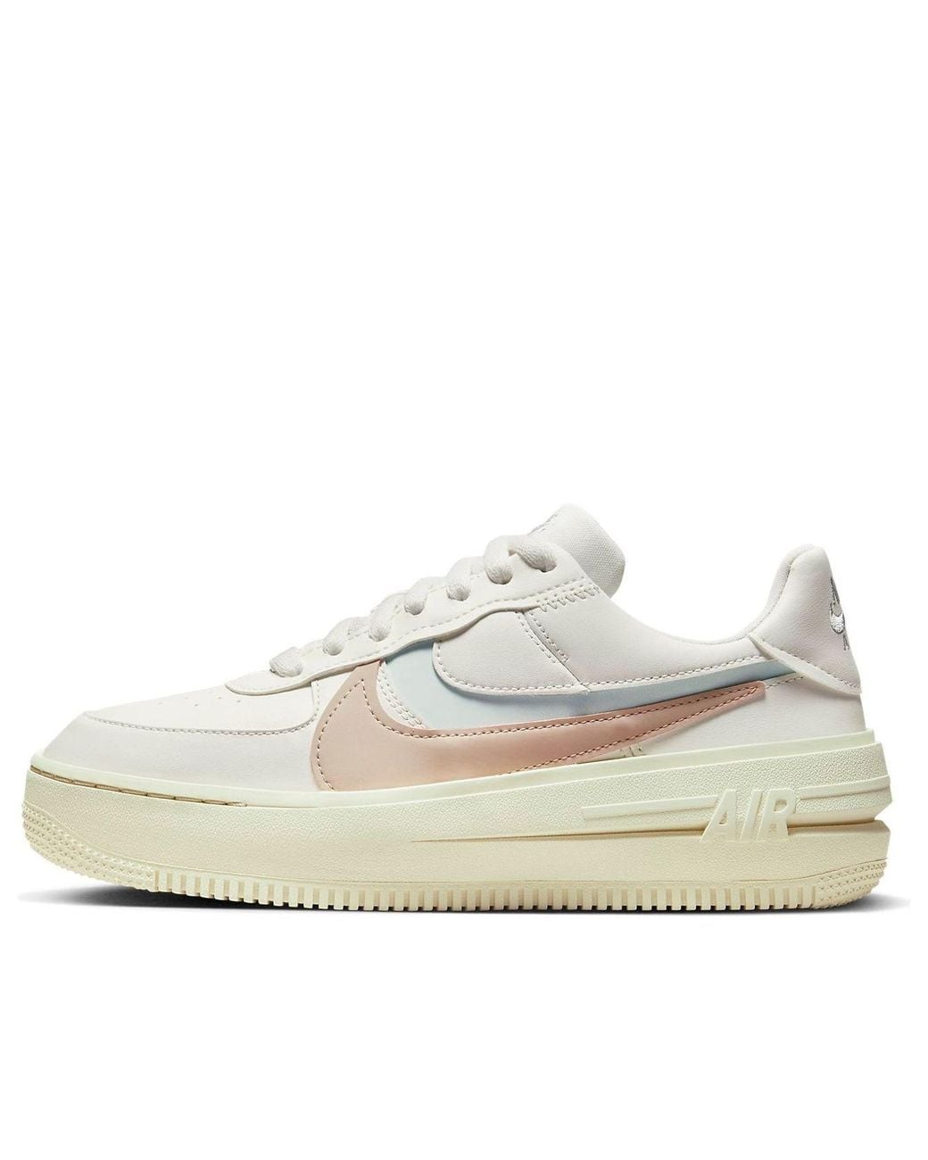 Nike White (Wmns) Air Force 1 Low Plt.Af.Orm 'Sail Arctic'