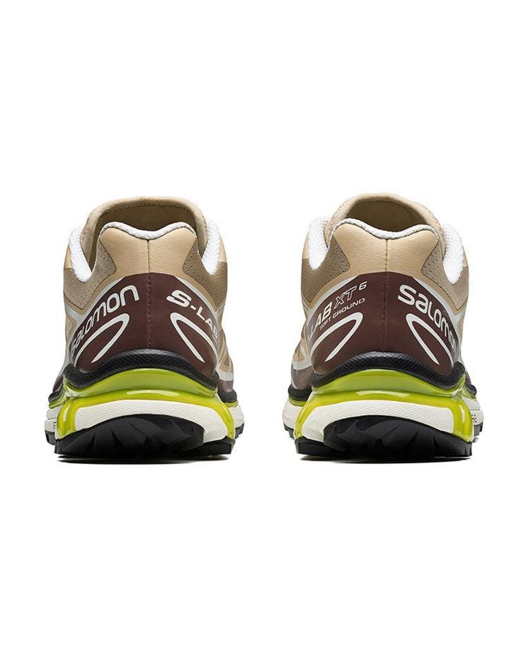 Salomon White S-Lab Xt-6 Adv 'Safari Lime'