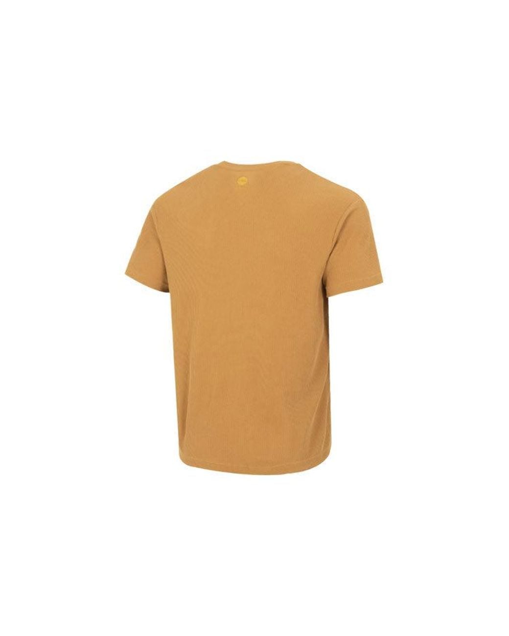 Adidas Natural Neo Contrasting Colors Pocket Athleisure Casual Sports Round Neck Short Sleeve Wheat T-Shirt for men