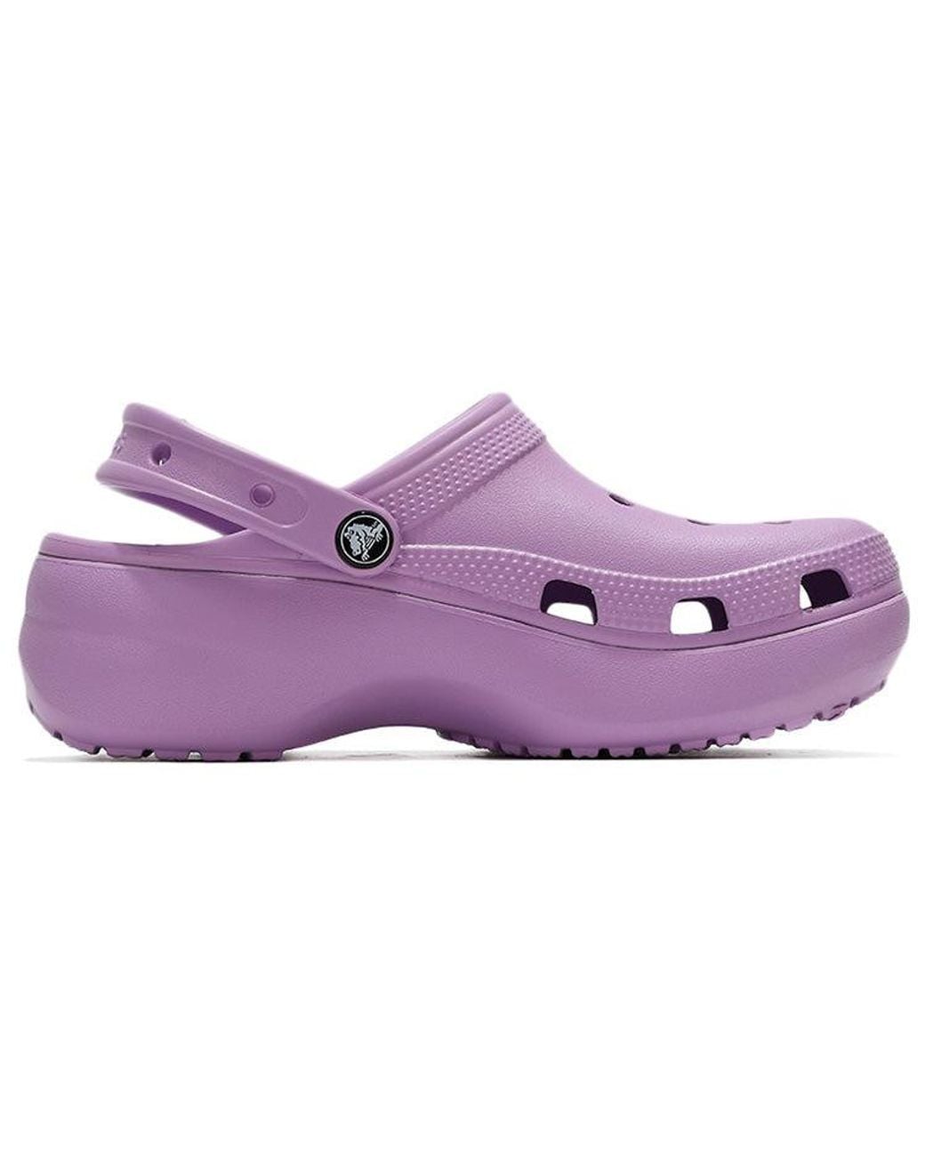 CROCSTM Purple (Wmns) Classic Clouds Retro Beach Shoe