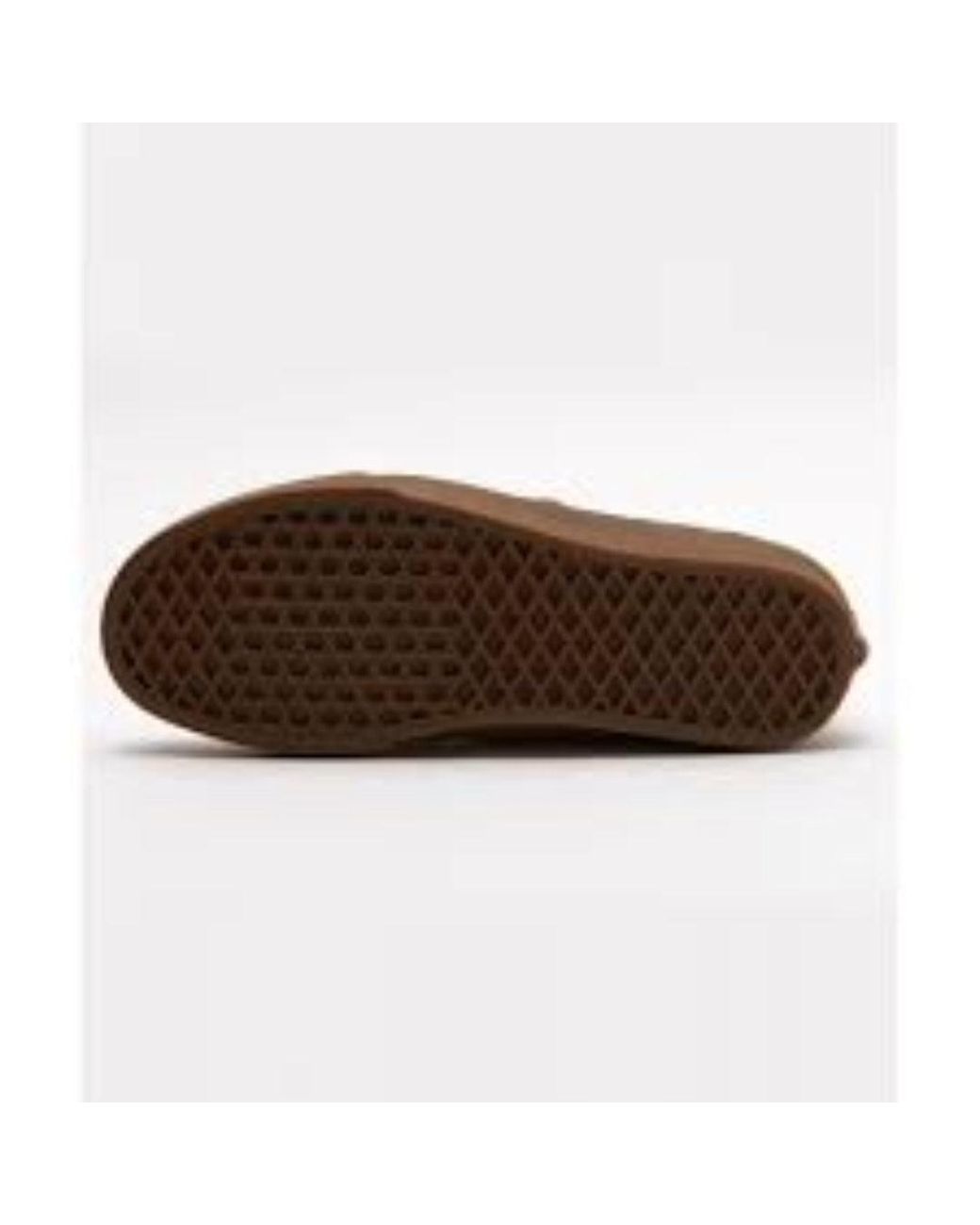 Vans Brown Authentic Checkerboard for men