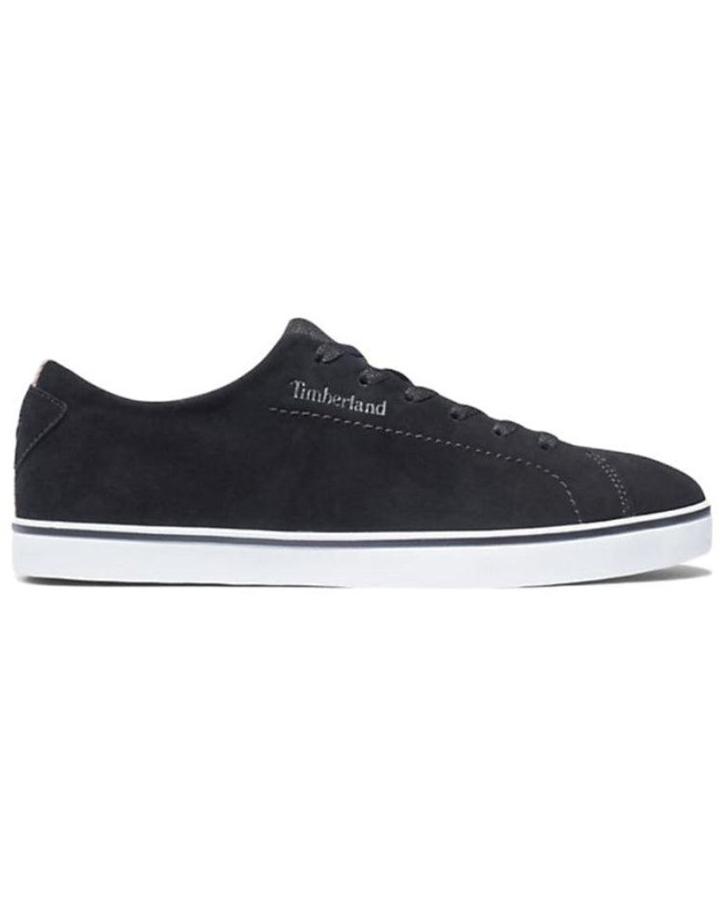Timberland Black Skape Park Leather Sneaker Suede' for men