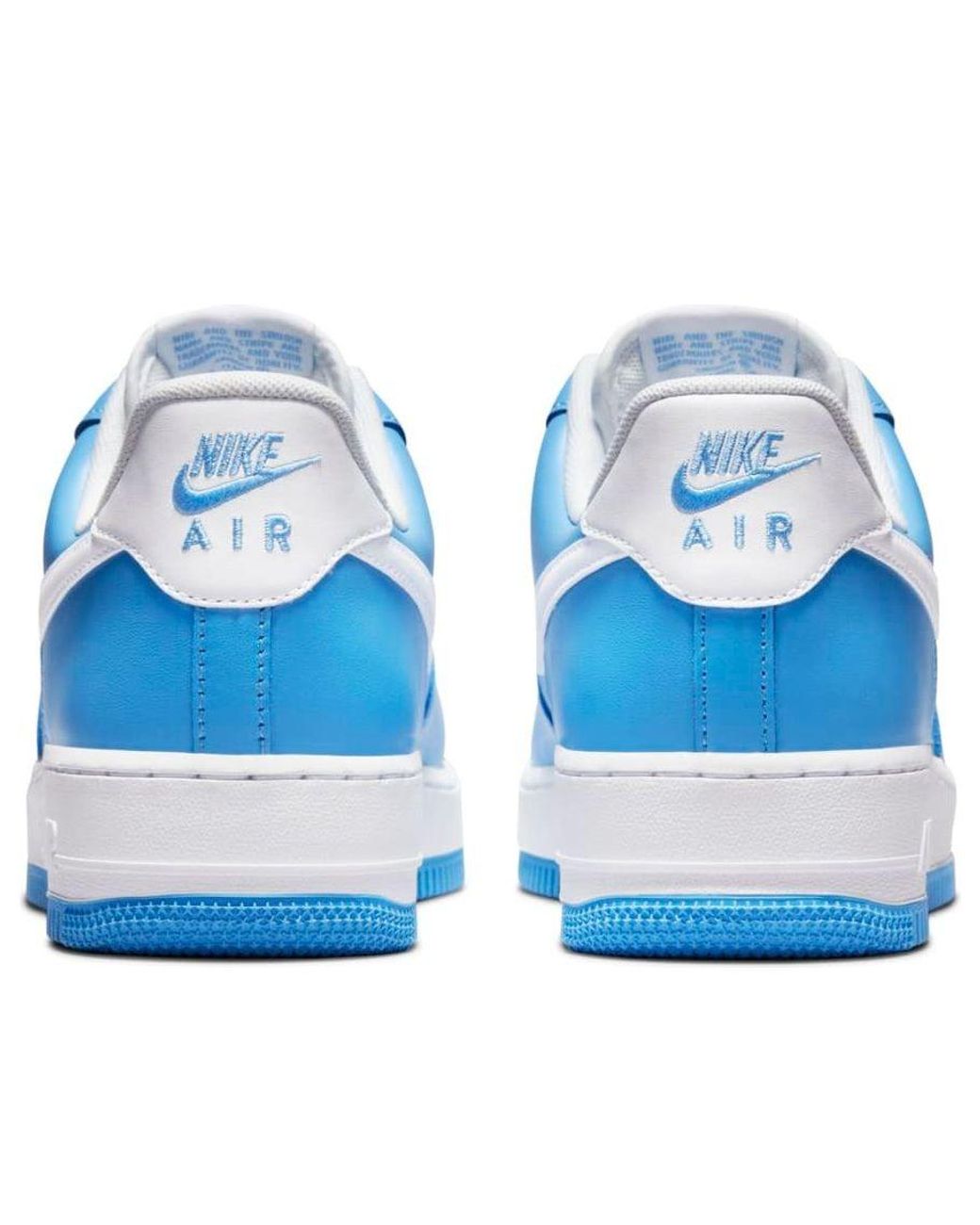 Nike Blue Air Force 1 '07 'University' for men