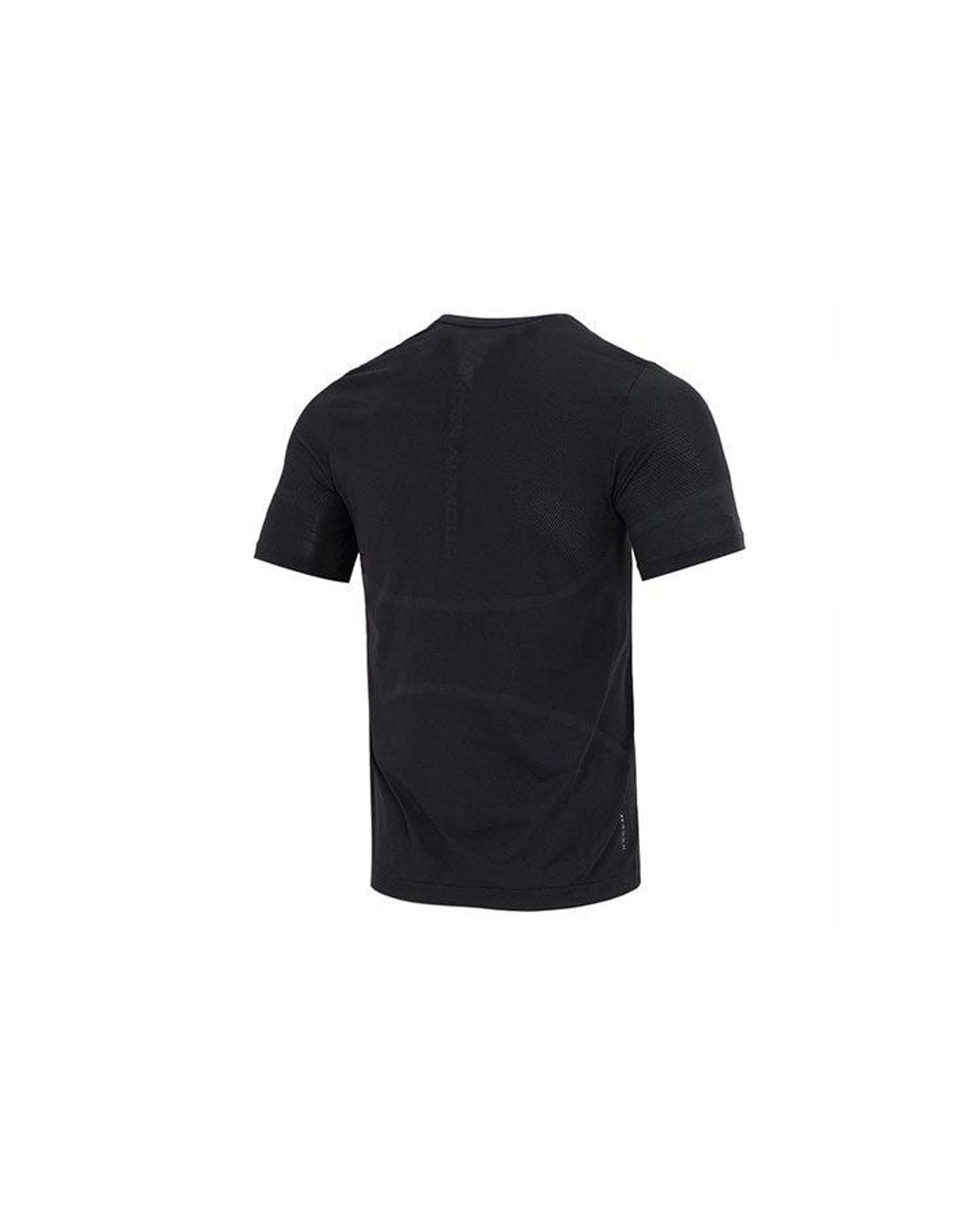 Under Armour Black Rush Seamless Legacy T-Shirt for men