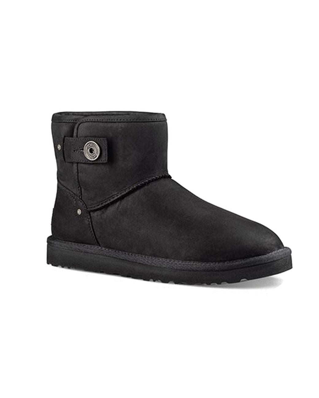 Ugg Black M Beni Fleece Lined Snow Boots for men