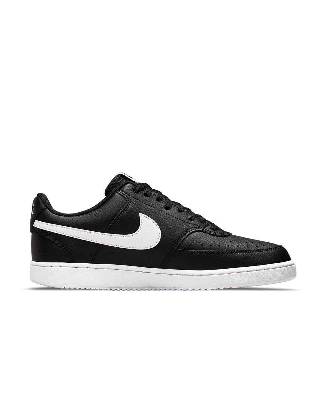 Nike Black Court Vision Low Next Nature Shoes for men