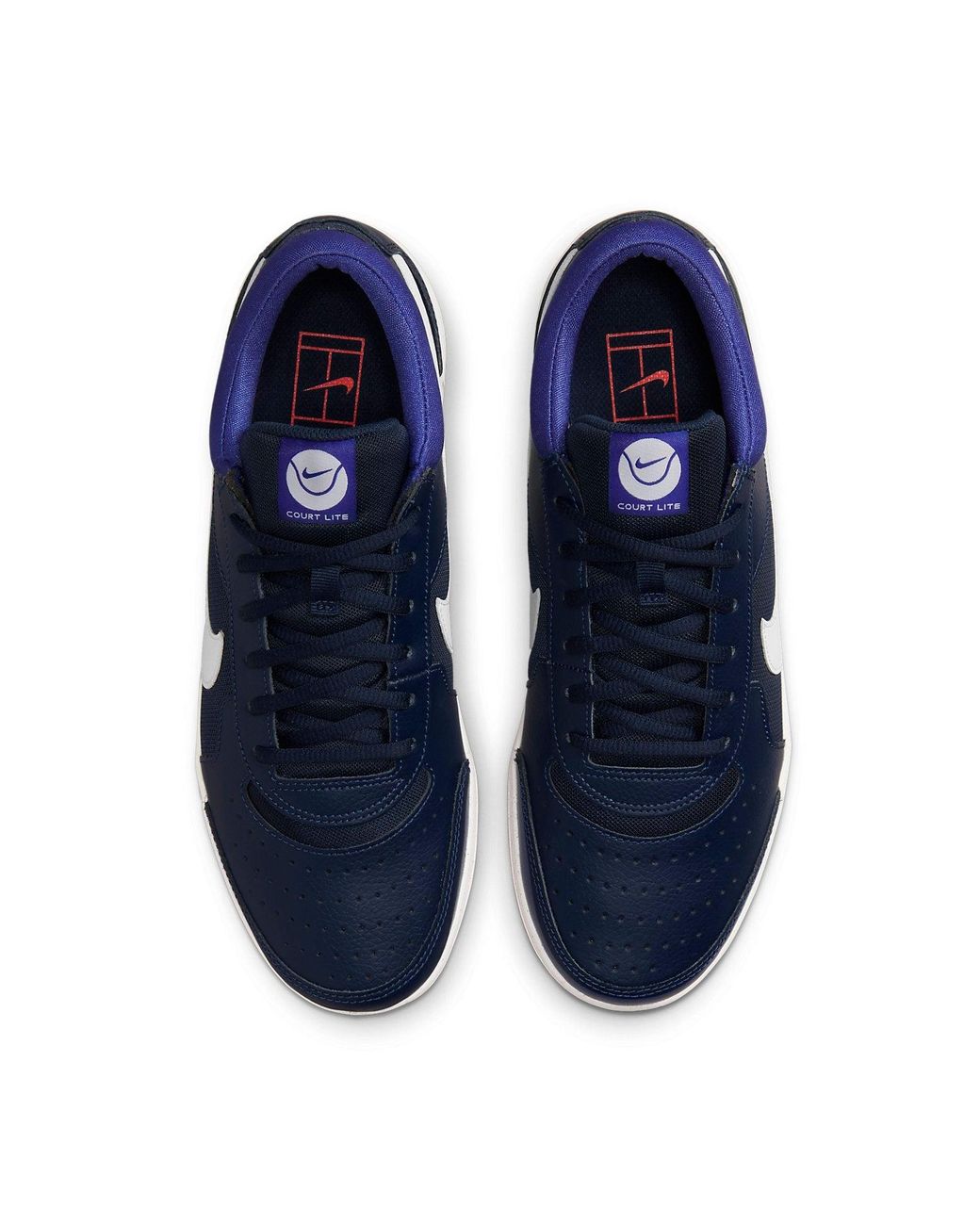 Nike Blue Court Zoom Lite 3 Hard Court Tennis Shoes for men