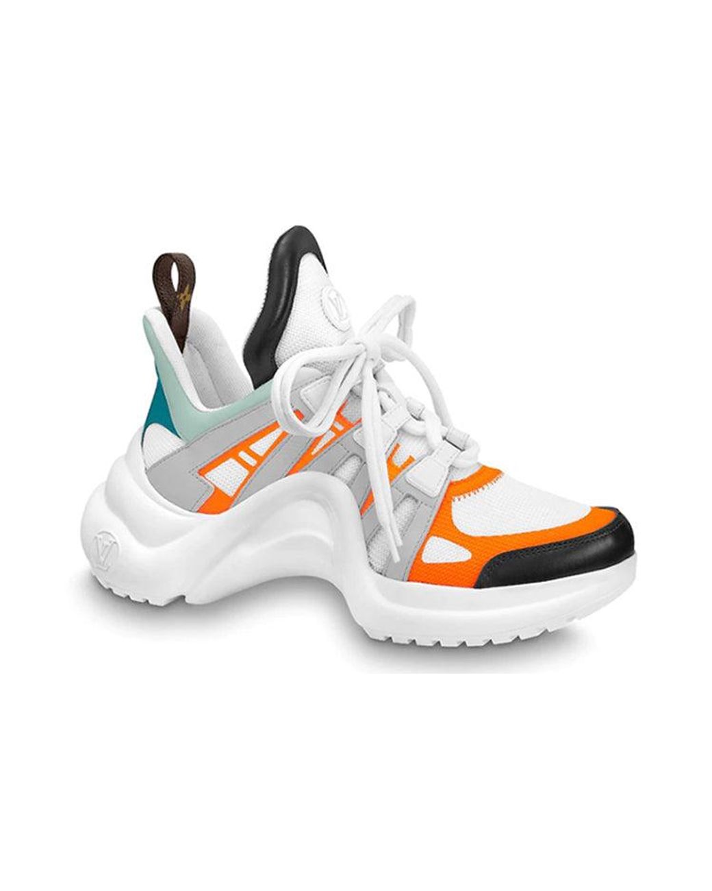 WMNS) LOUIS VUITTON LV Archlight Sports Shoes White/Orange 1A65RA