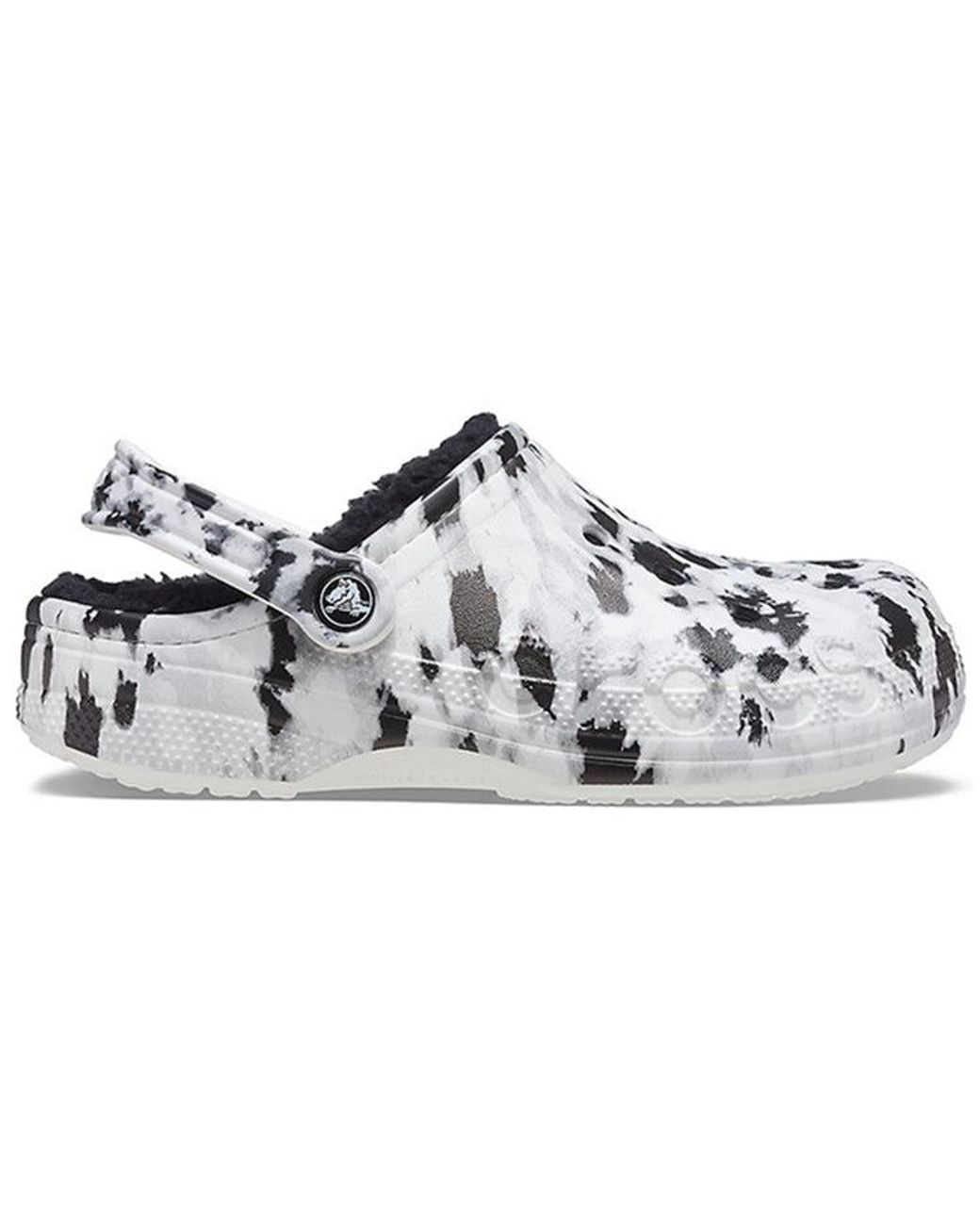 CROCSTM Gray Baya Lined Clog Fleece Lined Slippers for men